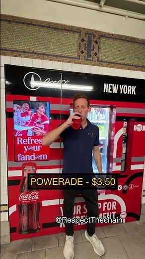 NYC’s NEW MTA Subway Vending Machines at 23rd Street R/W 🚇🥤