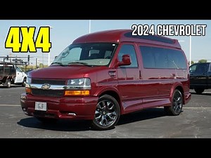 RARE 4X4 Luxury Travel Van! 2024 Chevrolet Conversion Van By Explorer Vans | Sherry Review