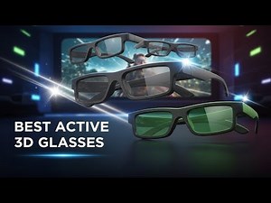 TOP 5 Best Active 3D Glasses 2026 | Budget 3D Glasses For Projectors Revealed