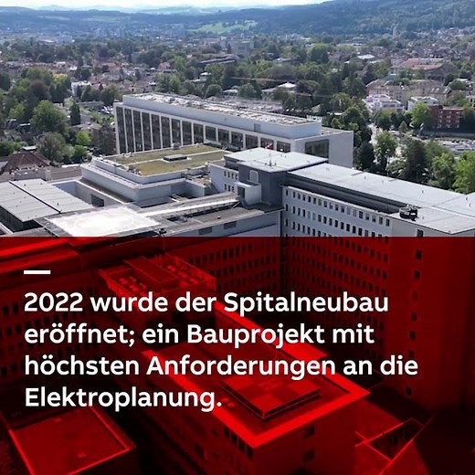 Sicherer Spitalbetrieb im Kantonsspital Winterthur dank smarter ABB-Technologie!