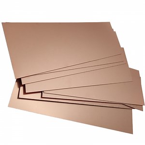 [Hot Item] Copper Clad Laminates Sheet for Industrial Fr4 2.0mm Thick Double Single Sided Copper Clad Resist Fibre Glass