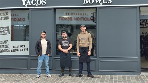 À Compiègne, Peaky Burger dégaine rue d’Austerlitz