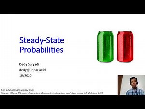 OR3 Week6.1 Steady-State Probabilities (Markov Chain)