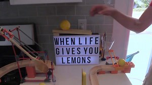 1.3M views · 10K reactions | This lemonade machine took an entire day to film and get right! if you wanna watch our struggle here's the BTS from the falldown day xD https://youtu.be/so9dtyZSTF0 | Hevesh5 | Facebook