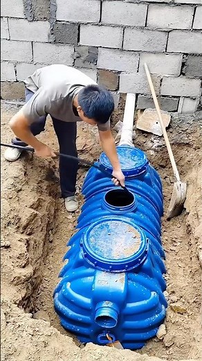 PE septic tank installation: An ideal wastewater treatment solution that is eco-friendly and durable