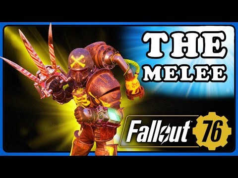 Fallout 76: Melee Human Build.
