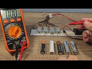 AA BATTERY TEST Alkaline, Lithium or rechargeable duracel vs energizer vs Varta