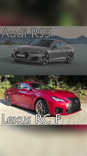 Lexus RC F vs Audi RS5 – Pure Engine Sound Comparison