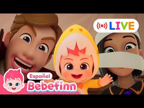 🔴 LIVE 🎃👻 ¡Truco o Trato! Halloween con Bebefinn 👶 Canta y Juega 🍬 Bebefinn en español