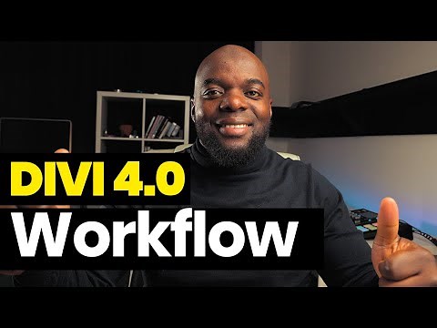 Divi 4.0 tutorial - Divi Design Workflow