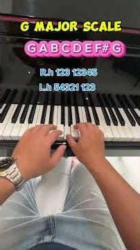 Hướng dẫn đàn G Major Scale (1 quãng 8) cho người mới | Cách đặt tay chuẩn #GmajorScale #Doremibmt