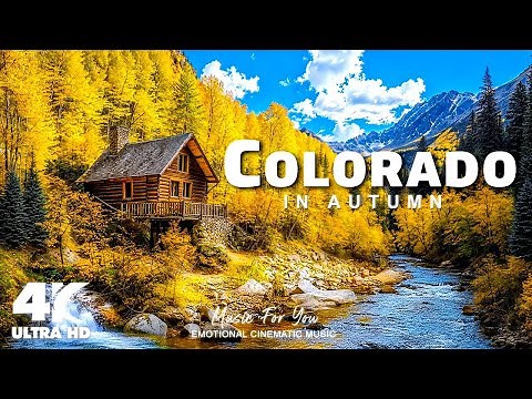 🍂Colorado 4K | Colorado's Breathtaking 4K Autumn Aerial Film | Scenic Relaxation Film
