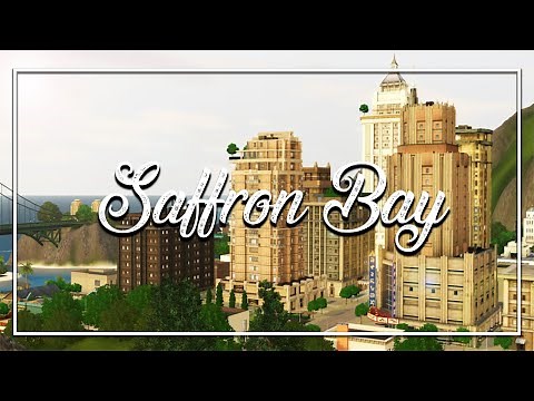 SAFFRON BAY - NEW RELEASE || World Overview (SIMS 3)