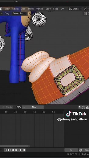Sonic Run Cycle Animation Tutorial in Blender