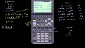 Calculating state taxes and take home pay