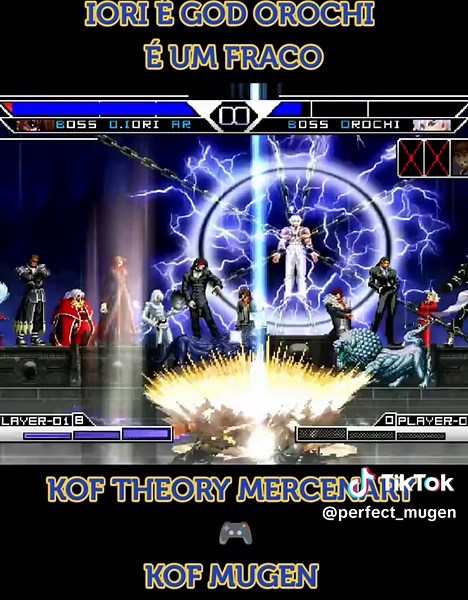 BOSS OROCHI IORI AR: KOF Mugen Combos Guide