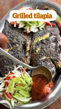 grilled fish #grilledfish #grilledfishrecipe #grilledtilapia #grill #shorts