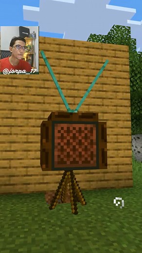 Como hacer un TV en minecraft #minecraft #juegos #minecraftmemes #minecraftpe #minecrafttrucos #minecraftseriesurvival #minecraftparkour #minecraftbuilding #minecraftbedrock #minecraftanimation | JORPA GAMES