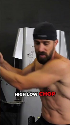 High-Low Chop: Ultimate Resistance Core Exercise Guide #shorts