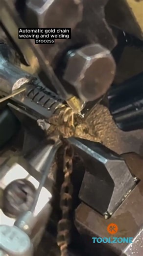 Automatic Gold Chain Weaving & Welding Machine