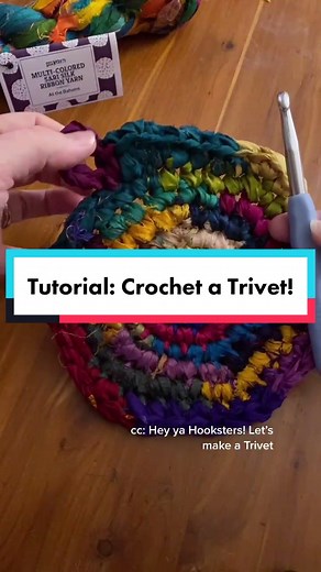 Crochet Trivet Tutorial with Darn Good Yarn