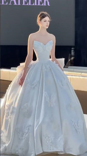 Elegant Bridal Ball Gown | Stunning Wedding Dress Fashion Show 2025