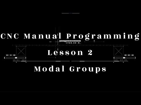 CNC manual programming lesson 2 - CNC Mill Programming Code - Machining and Manufacturing