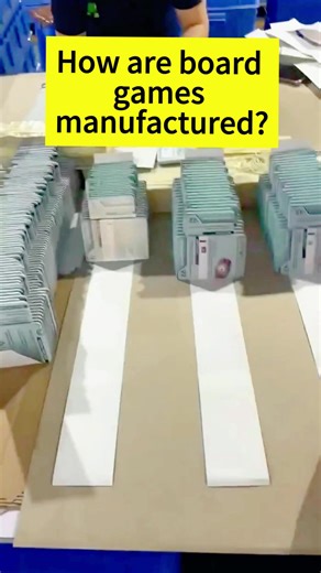 From idea to tabletop! 🎲 We craft high-quality board games with precision & passion. Your dream game, manufactured to perfection.#customboardgame #boardgamegeek #kickstartergames #kidgames #gamefactory #boardgamepublishing #playinggame #boardgametiktok #customcard #playingboardgames #boardgamefactory