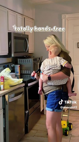 Toddler carrier sling: hands-free toddler carrier for clingy toddlers