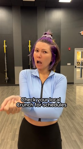 Crunch Fitness on Instagram: "I have a busy schedule. Check out the Crunch member app to see our full Group Fitness class schedule! Try a class today!"