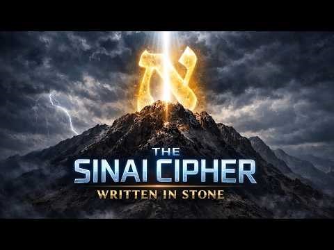The Alphabet Secret: Why Mount Sinai Was Built as a Linguistic Code