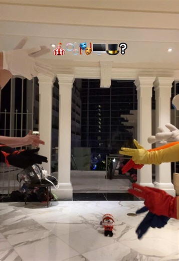 Digital Circus Noir Cosplay Group at the Bar Scene