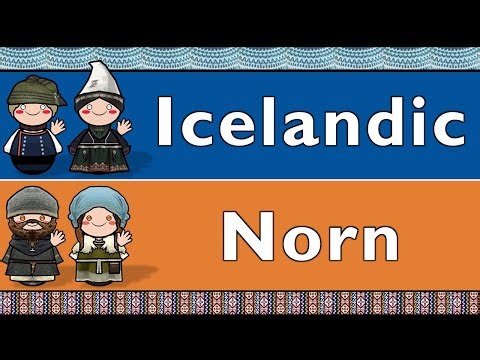 GERMANIC: ICELANDIC & SHETLANDIC NORN