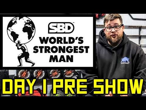 World's Strongest Man 2026 Day 1 | Pre Show Chat