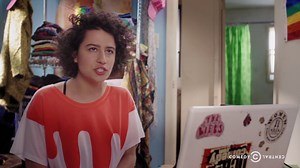 Ilana breaks the news to Abbi that she thinks they should spend some time apart. | Broad City