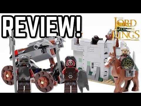 LEGO The Lord of the Rings 9471 Uruk-Hai Army REVIEW! (2012 set)