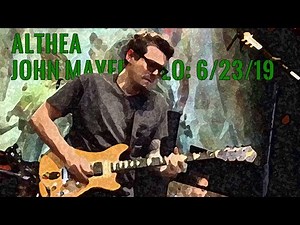 Althea - John Mayer Guitar Solo (6/23/19) Guitar Lesson