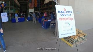 Maricopa County spent over $750 million on goods and services last year. Today at our Reverse Vendor Expo, businesses got to connect with more than 30 County departments and learn how to bid on County contracts. https://www.maricopa.gov/634/Doing-BusinessVendor-Registration | Maricopa County