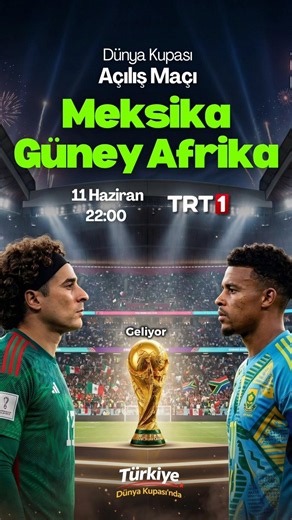 The World Cup's Opening Match Is About to Start! 🤩