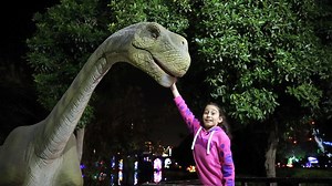 Experience a Real Walk into the World of Dinosaurs at the Biggest Dinosaur Park in Dubai at Dubai Garden Glow Season 4 | Dubai Garden Glow