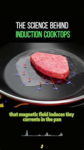 The Science Behind Induction Cooktops#science #knowledge