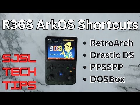 Handy R36S ArkOS Shortcuts - SjslTechTips