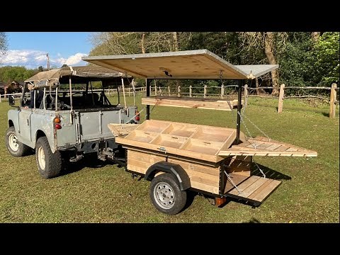 Building a Folding Market Stall Trailer
