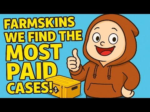 FARMSKINS - WE FIND THE MOST PAID CASES! - FARMSKINS PROMO CODE 2025