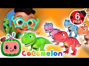 🦕 10 Little Dinosaurs Stomp and Roar! | KARAOKE! | BEST OF COCOMELON | Sing Along With Me!