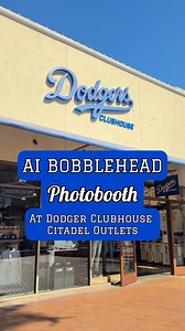 212K views · 1.8K reactions | Ever wondered what you’d look like as a bobblehead?  Stop by the Dodger Clubhouse at Citadel Outlets and let AI turn you into one! ⚾️ Here for two weeks only! | Citadel Outlets | Facebook