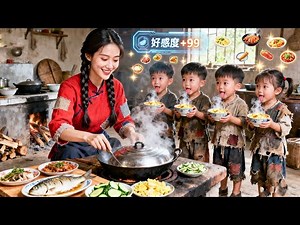 Hated stepmom in hungry age? No worry! My food system wins kids & husband for a sweet revenge life!