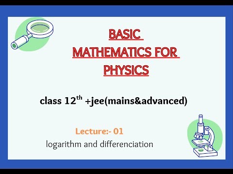 Basic Mathematics part 1 for physics