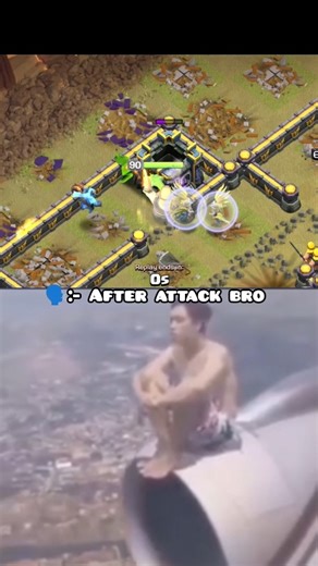99% Pain Hits Different 💀 | COC Moments |clash of clans#coc#shorts#clashofclans