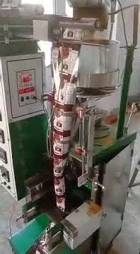 Form fill & seal machine, spice & powder packing machine, hot coading unit attached